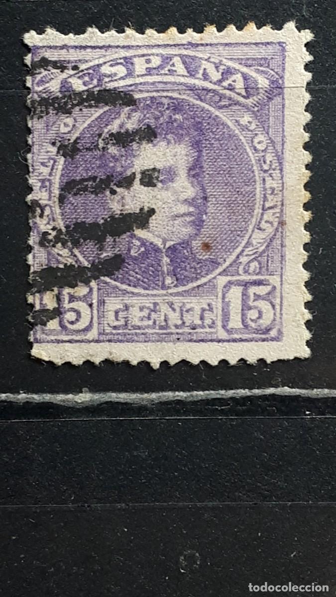 Sellos: ESPA&Ntilde;A. A&Ntilde;O 1901. MATASELLO. Parrilla. EDIFIL 246