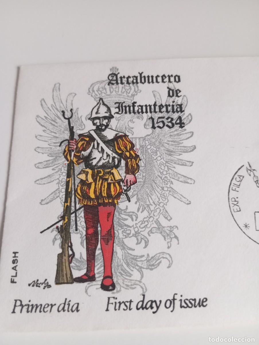 Sellos: ESPA&Ntilde;A, 1973, ARCABUCERO 1534, SPD - Foto 2