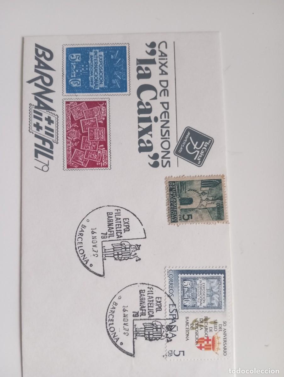 Sellos: ESPA&Ntilde;A, 1979, BARNAFIL 75 ANIVERSARIO DE LA CAIXA