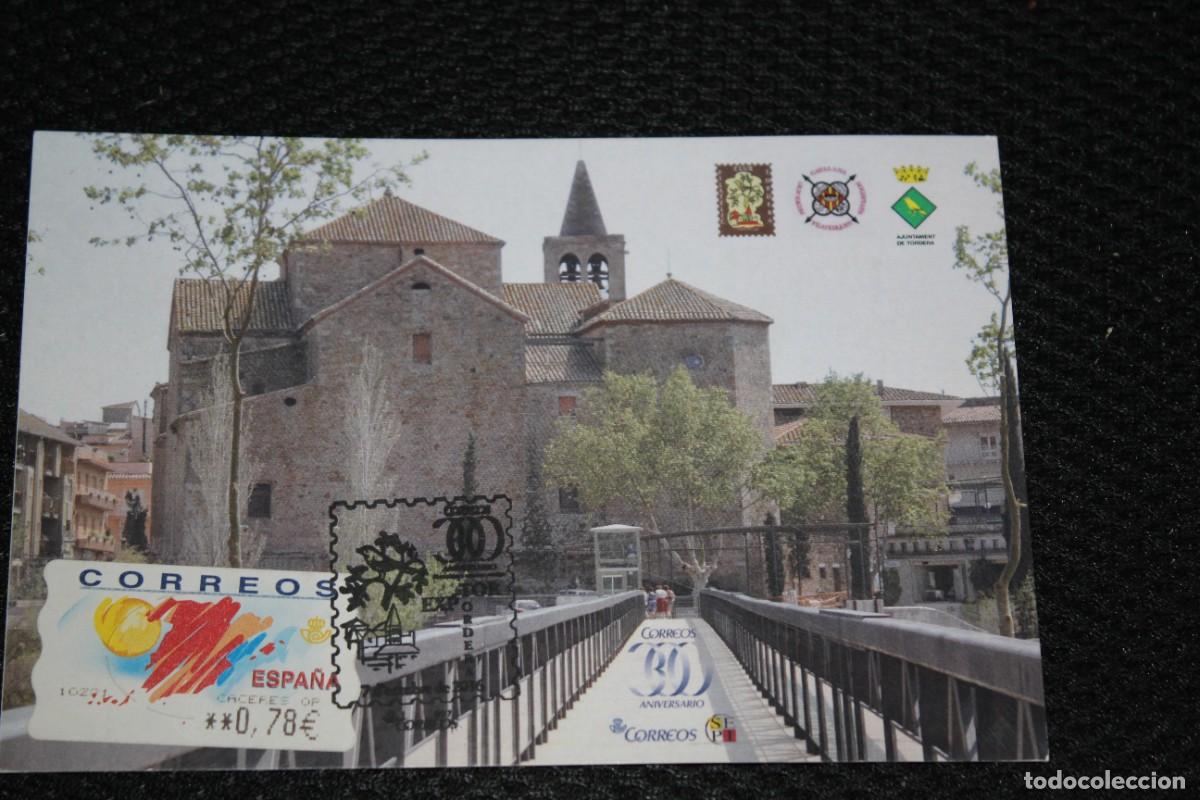 Sellos: POSTAL 300 ANIVERSARIO DE CORREOS MATASELLOS CONMEMORATIVO Y FRANQUEADA- TORDERA -SIN CIRCULA-2016