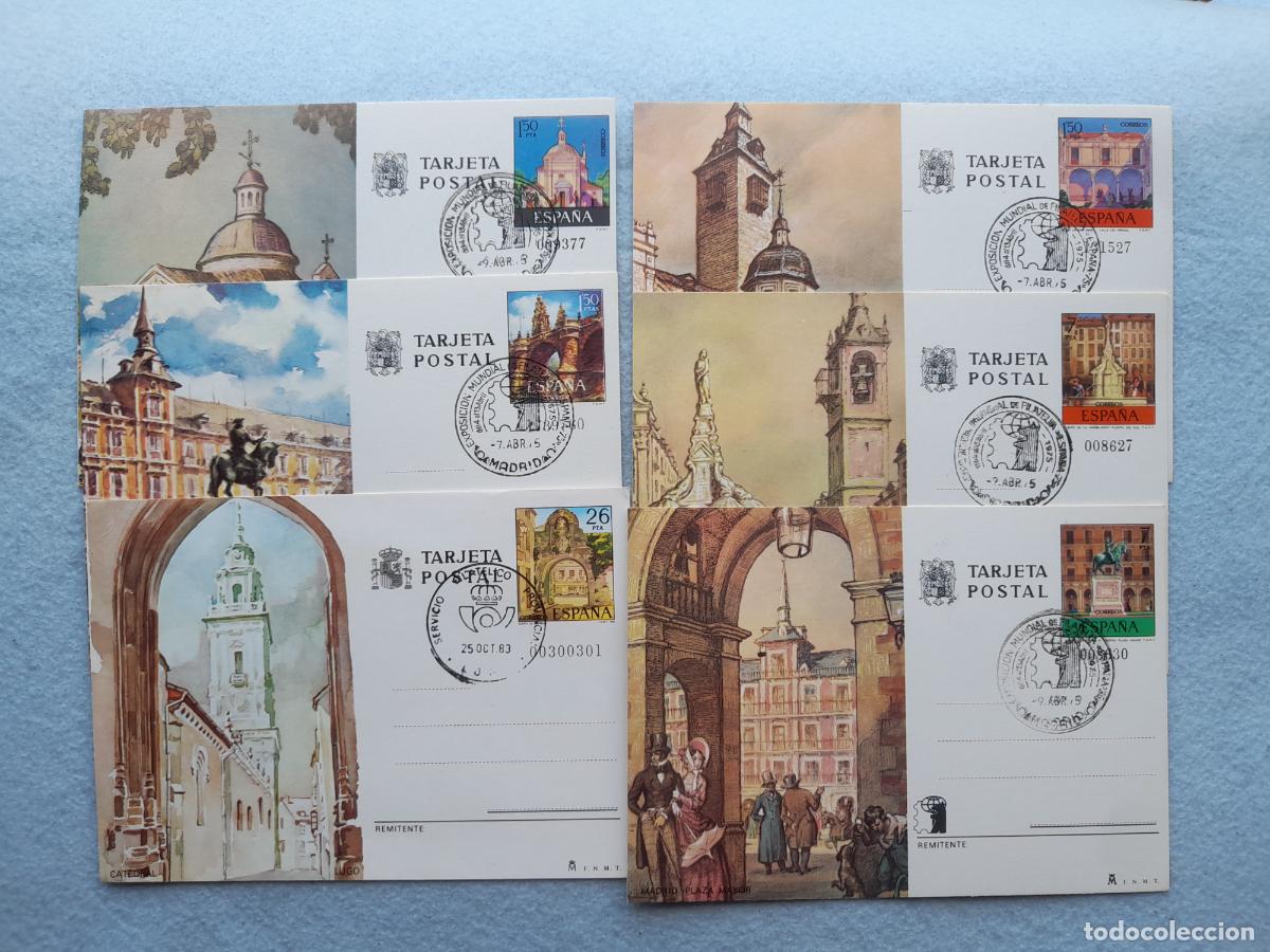 Timbres: Lote de 6 Entero - Postales Franqueados