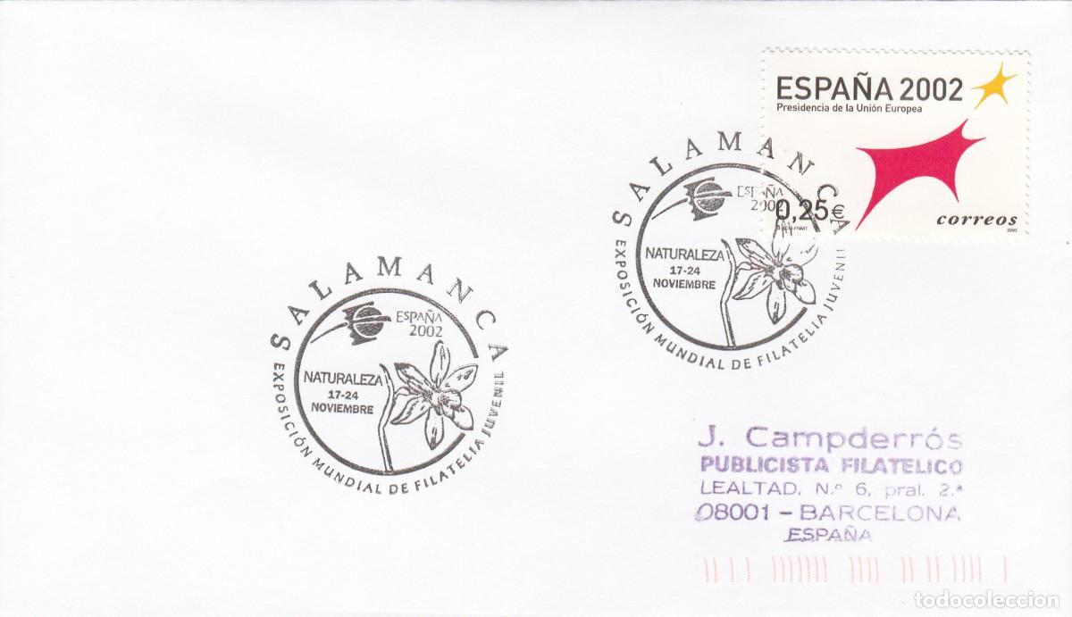 Sellos: MATASELLOS SALAMANCA - ESPA&Ntilde;A 2002 - NATURALEZA