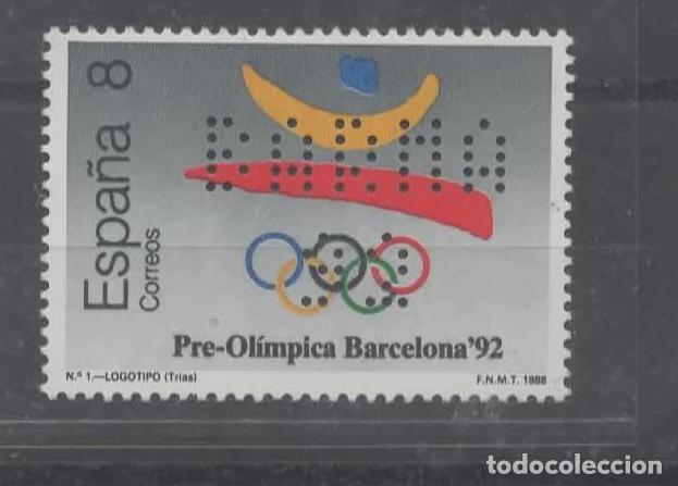 Sellos: JUEGOS OLIMPICOS DE BARCELONA PERFORADO PERFIN BARNA 92