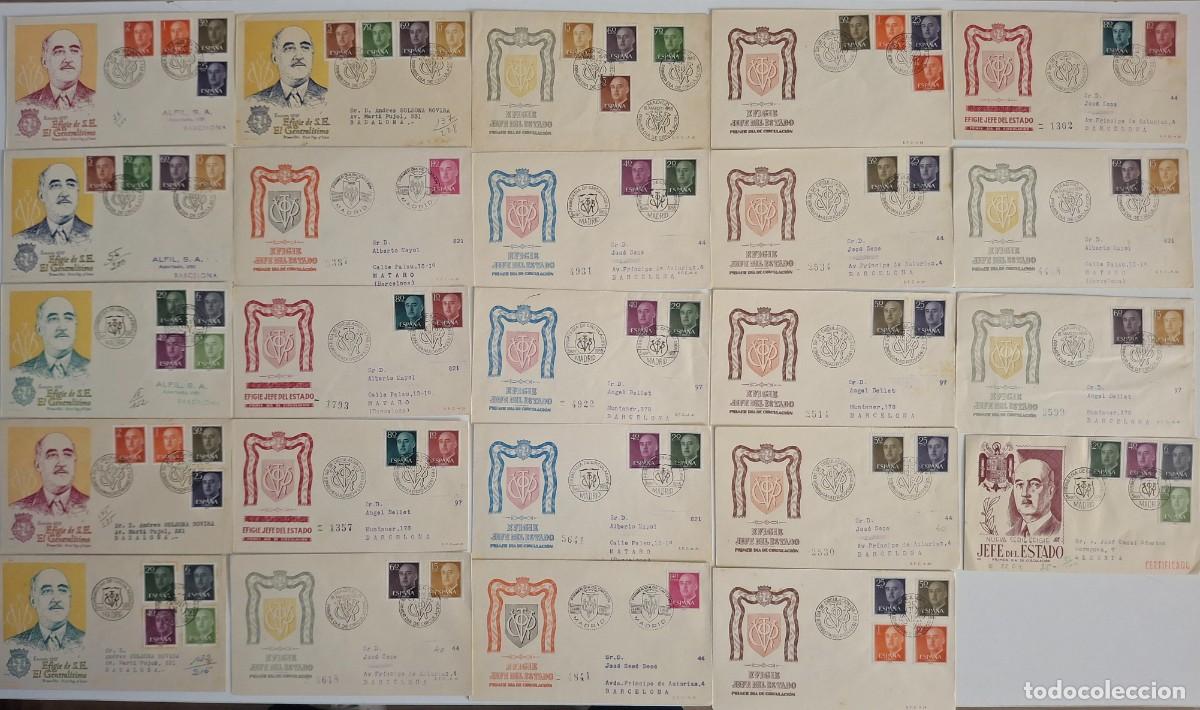 Francobolli: HB1309 Sellos ESPA&Ntilde;A 24 SPD serie El Generalisimo de 1955