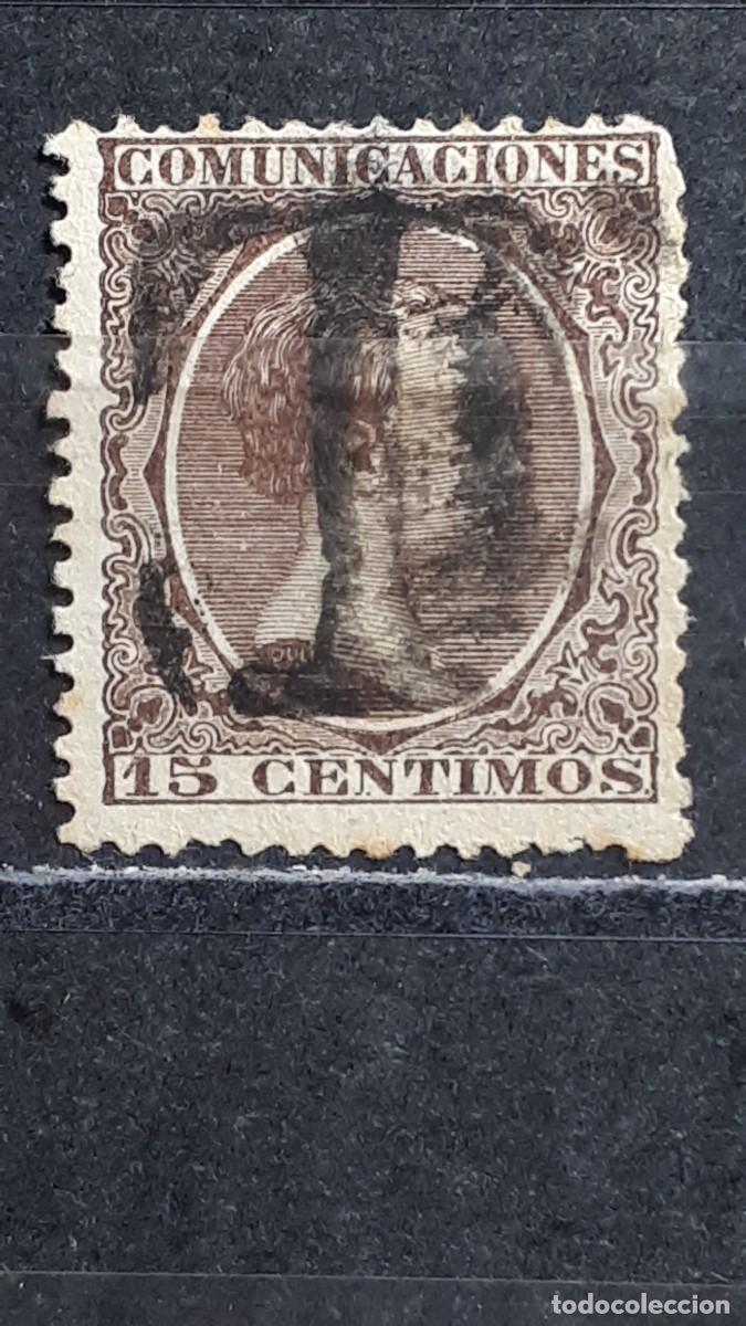Sellos: ESPA&Ntilde;A. A&Ntilde;O 1889-1901. MATASELLO &rdquo; T &rdquo;. EDIFIL 219