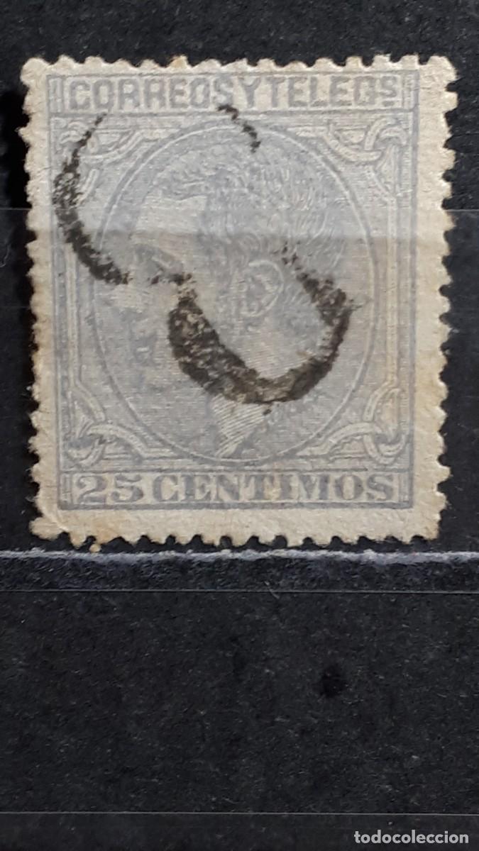 Sellos: ESPA&Ntilde;A. A&Ntilde;O 1879. &deg;. Matasello numeral. Edifil 204