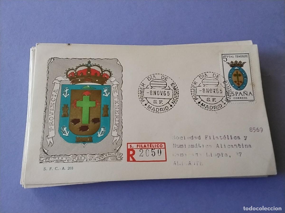 Francobolli: Sobre primer dia Espa&ntilde;a 1965 circulado