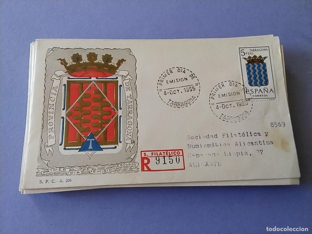 Francobolli: Sobre primer dia Espa&ntilde;a 1965 circulado