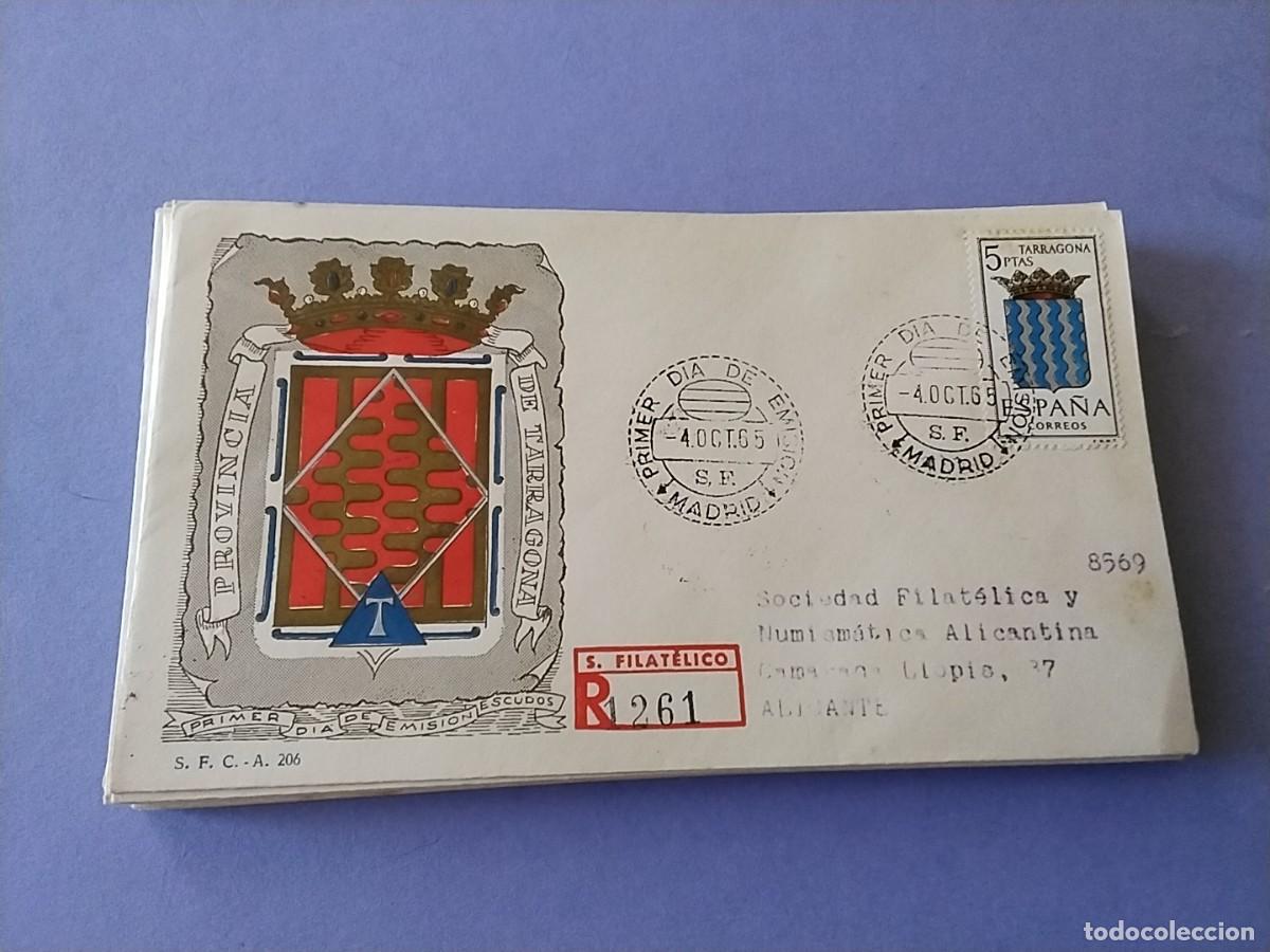 Sellos: Sobre primer dia Espa&ntilde;a 1965 circulado - Foto 1
