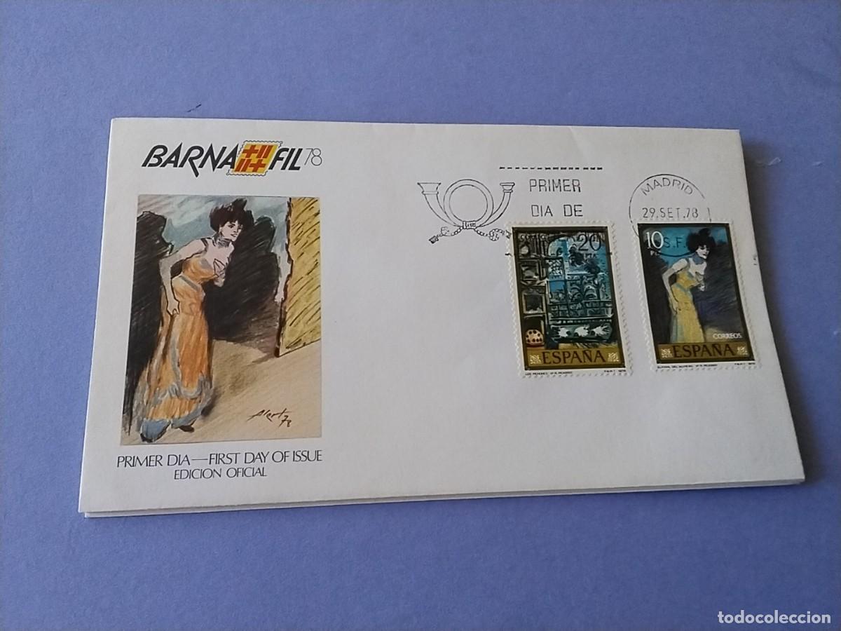 Briefmarken: Sobre primer dia Espa&ntilde;a 1978