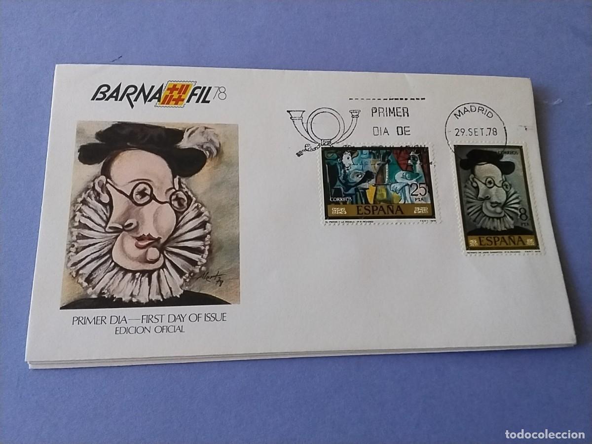 Briefmarken: Sobre primer dia Espa&ntilde;a 1978