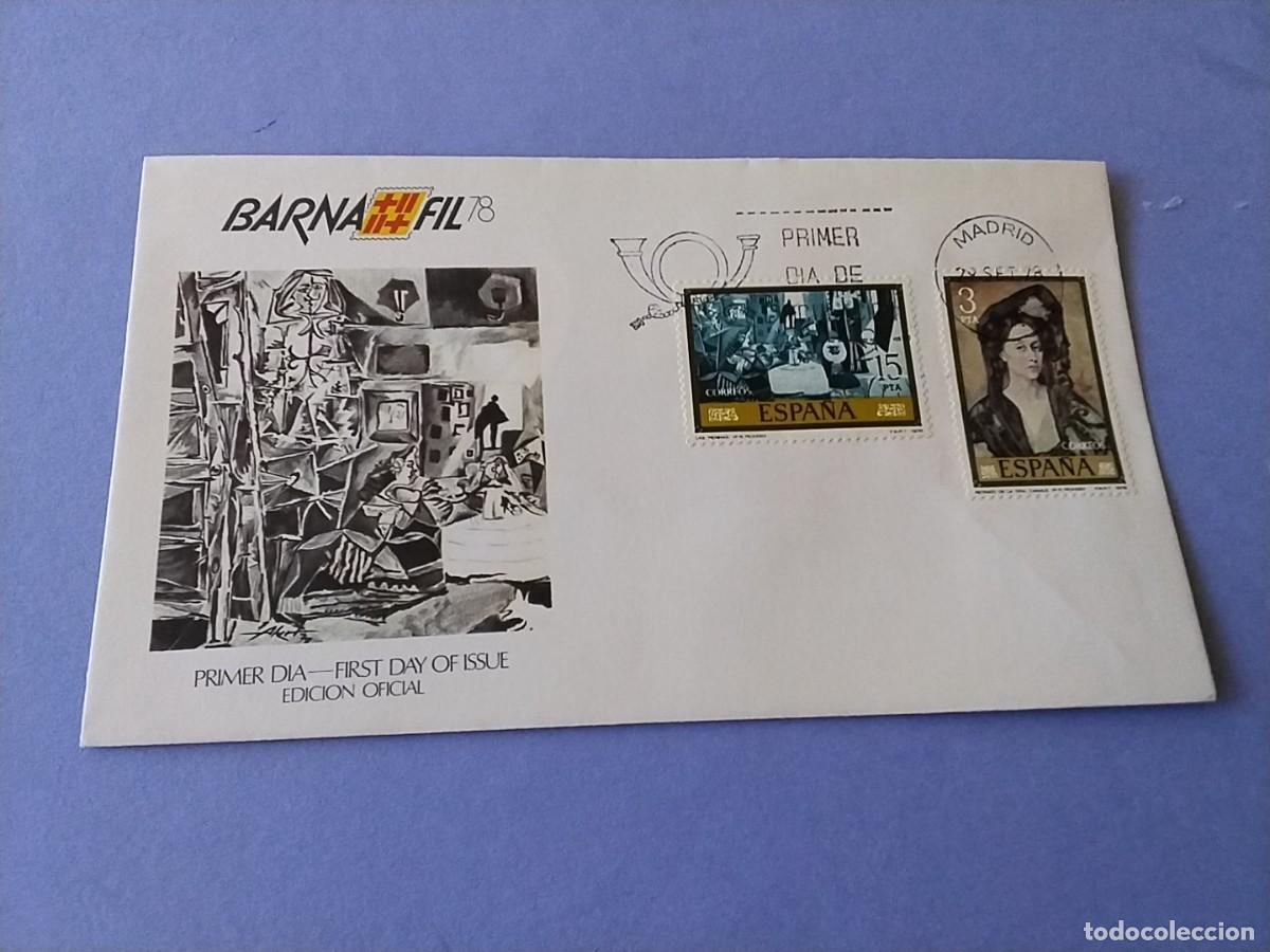 Briefmarken: Sobre primer dia Espa&ntilde;a 1978