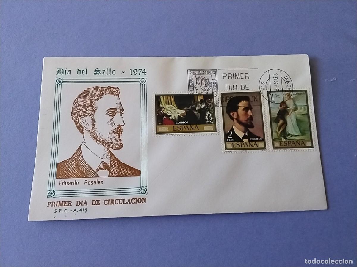 Selos: Sobre primer dia Espa&ntilde;a 1974
