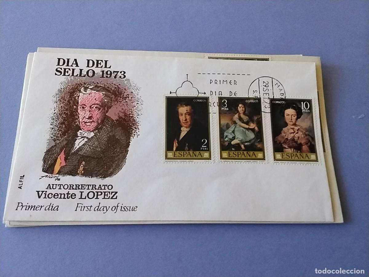 Sellos: Sobre primer dia Espa&ntilde;a 1973 - Foto 1