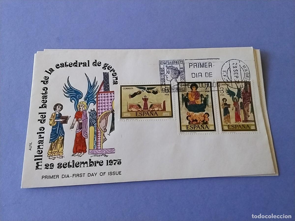 Sellos: Sobre primer dia Espa&ntilde;a 1975 - Foto 1