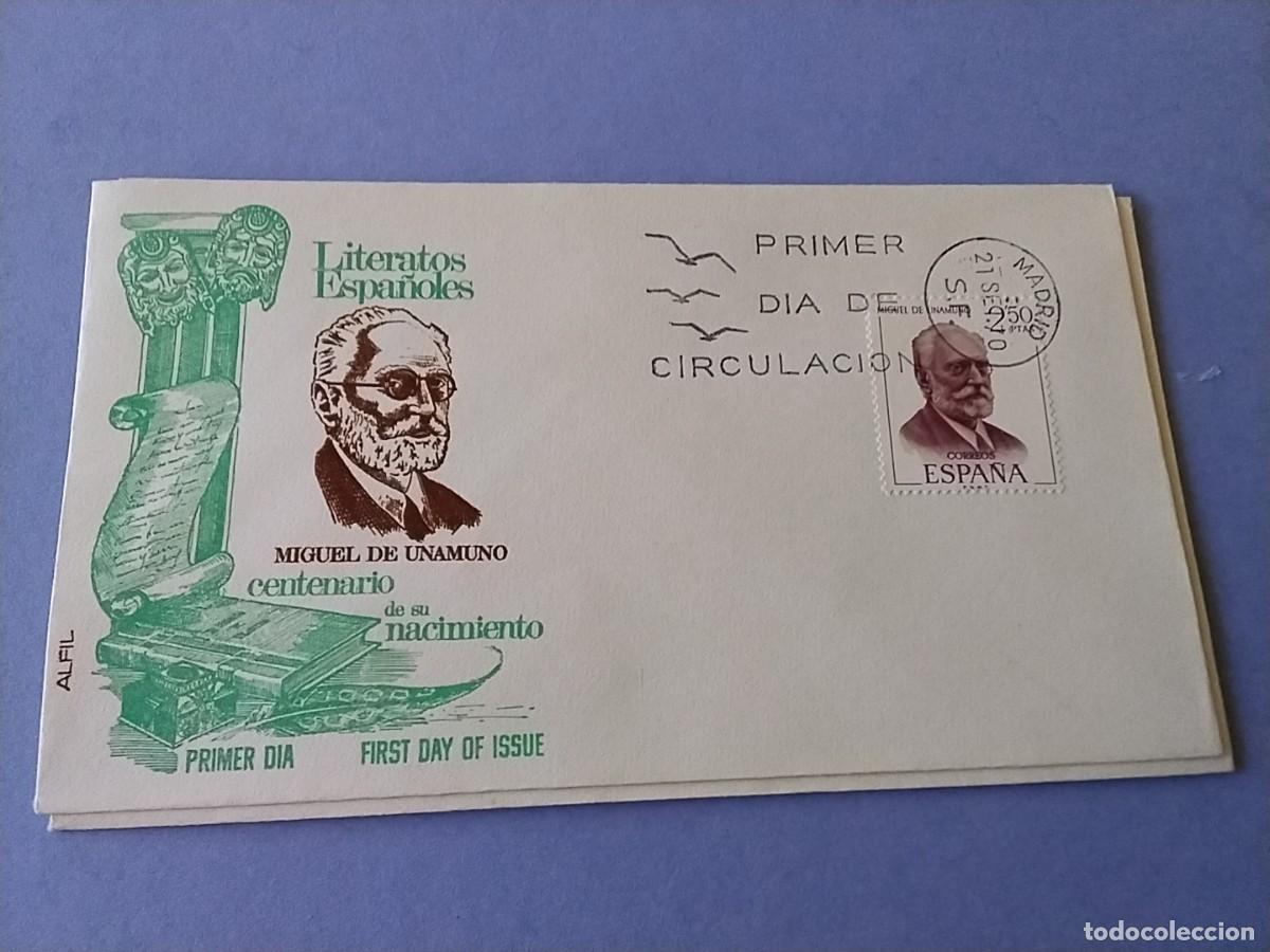 Stamps: Sobre primer dia Espa&ntilde;a 1970