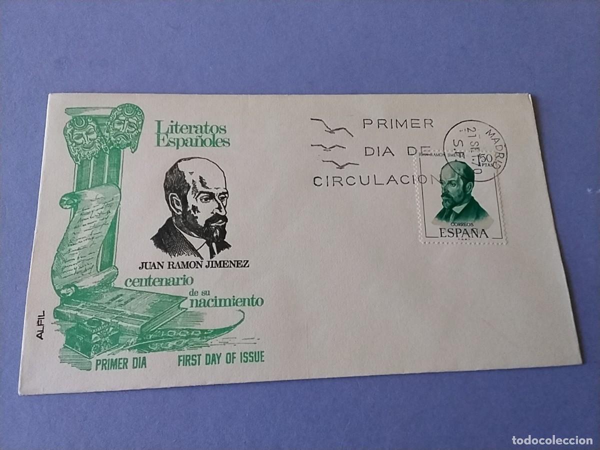 Stamps: Sobre primer dia Espa&ntilde;a 1970