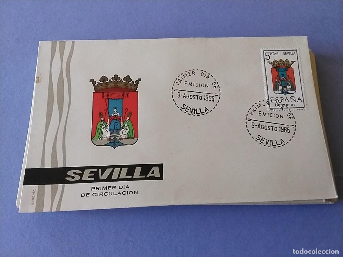 Sellos: Sobre primer dia Espa&ntilde;a 1965