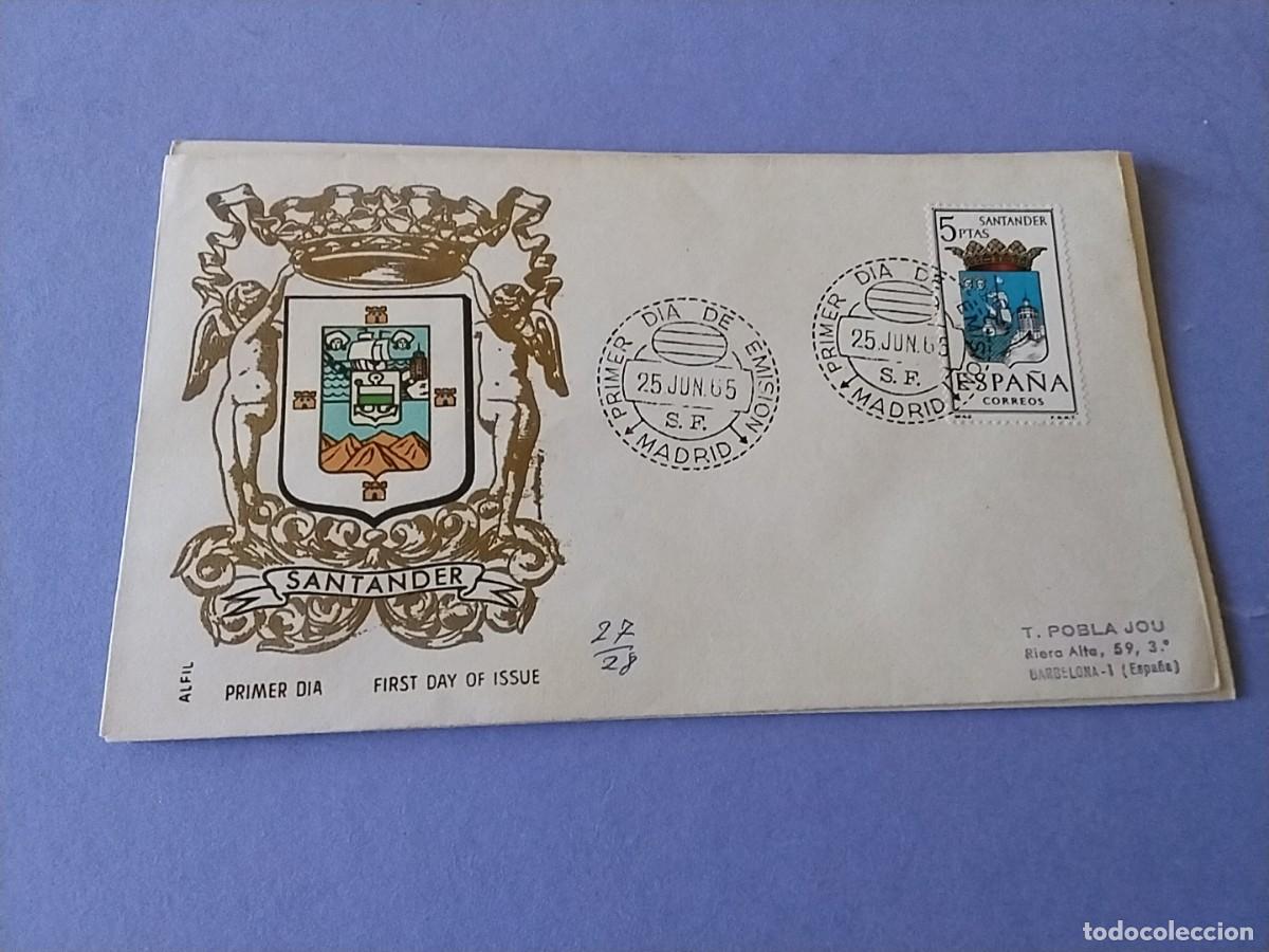 Sellos: Sobre primer dia Espa&ntilde;a 1965 - Foto 1