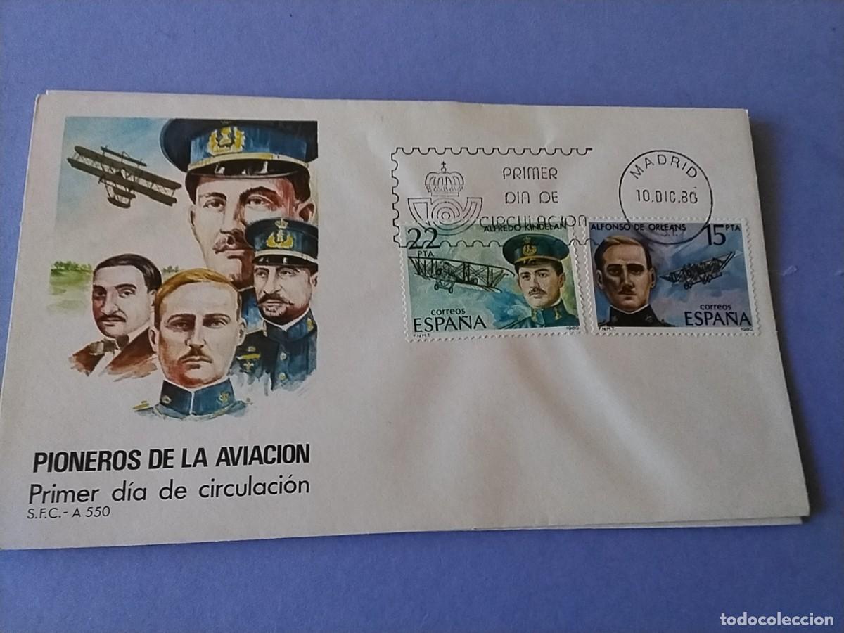 Sellos: Sobre primer dia Espa&ntilde;a 1980 - Foto 1
