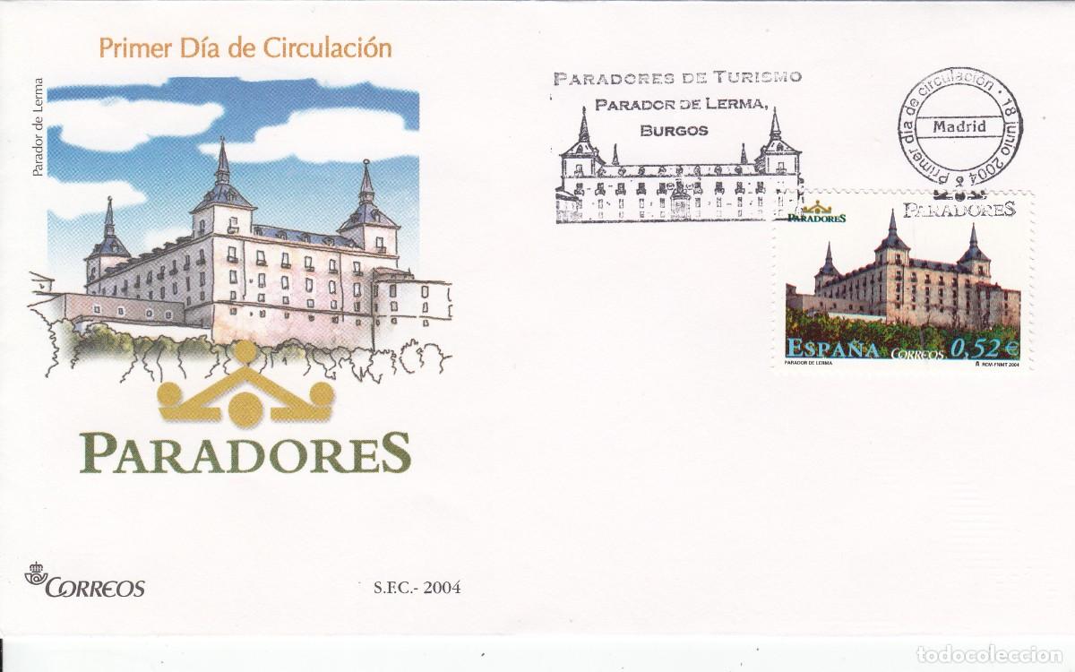 Sellos: SPD - PRIMER D&Iacute;A - 2004 - PARADORES NUM. 4096 - Foto 1