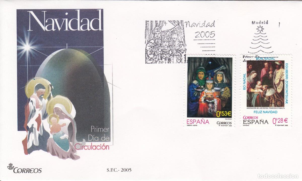 Francobolli: SPD - PRIMER D&Iacute;A - 2005 NAVIDAD NUMS. 4194 - 4195