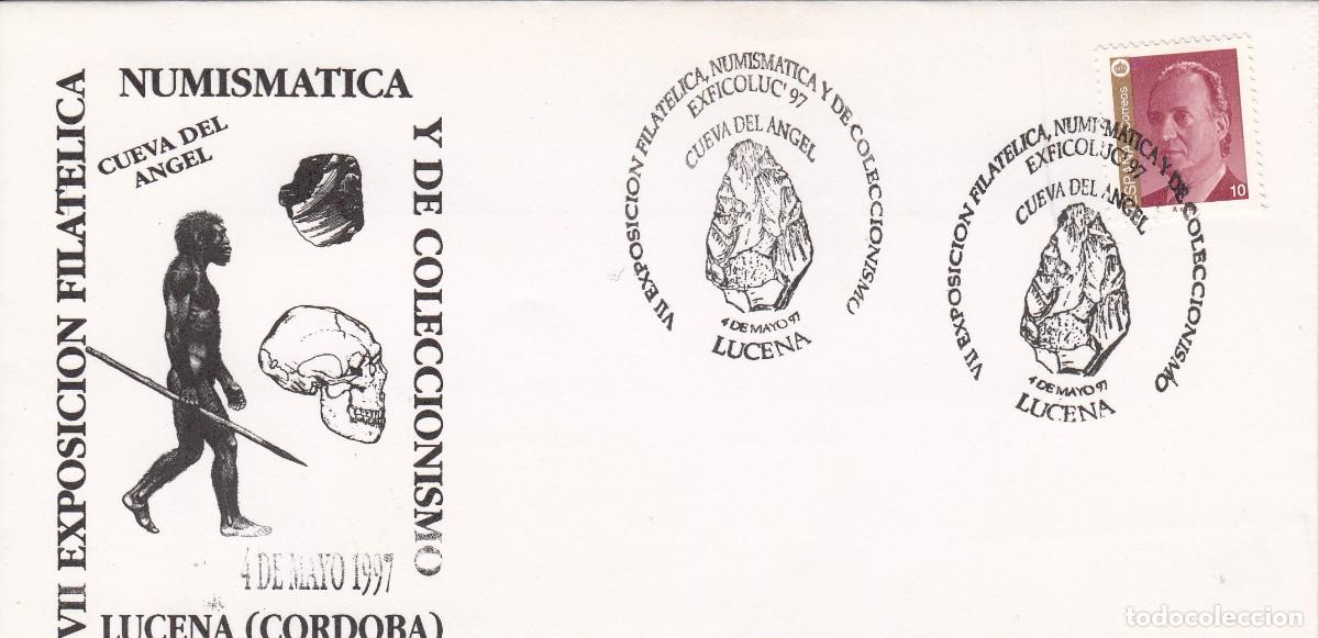 Timbres: MATASELLOS EXPOSICI&Oacute;N FILAT&Eacute;LICA - LUCENA (C&Oacute;RDOBA) - 1997