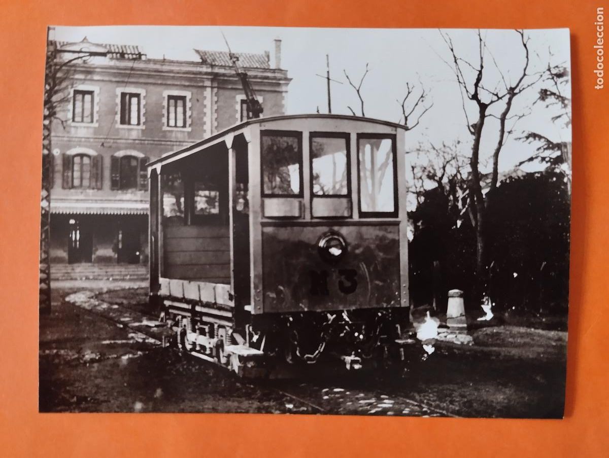 Briefmarken: FOTO 14X10,5CM. TRANVIA. I EXP. FILATELICA. 1990 ZARAGOZA FERROCARRILES