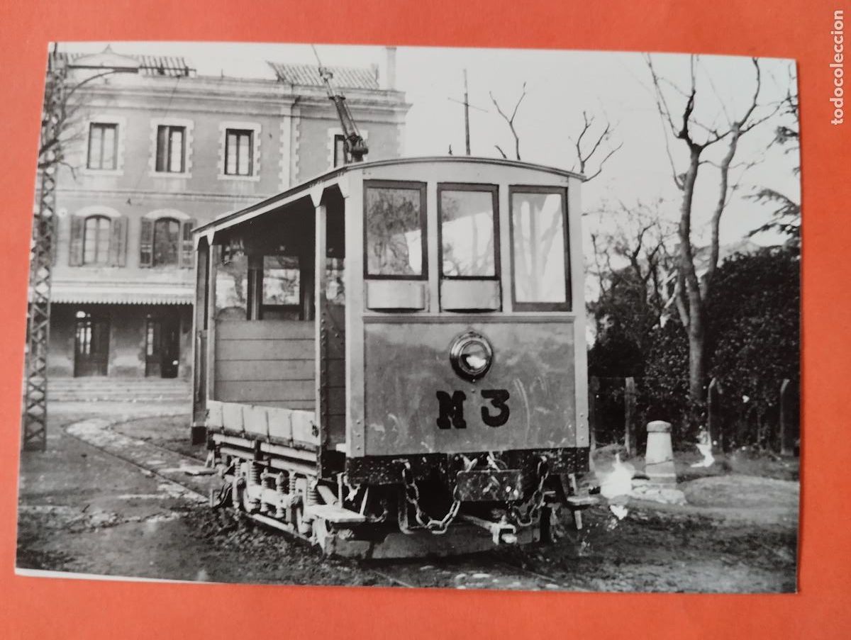 Timbres: FOTO 12,5X8,7CM. I EXP. FILATELICA 1990 ZARAGOZA FERROCARRILES. TRANVIA..
