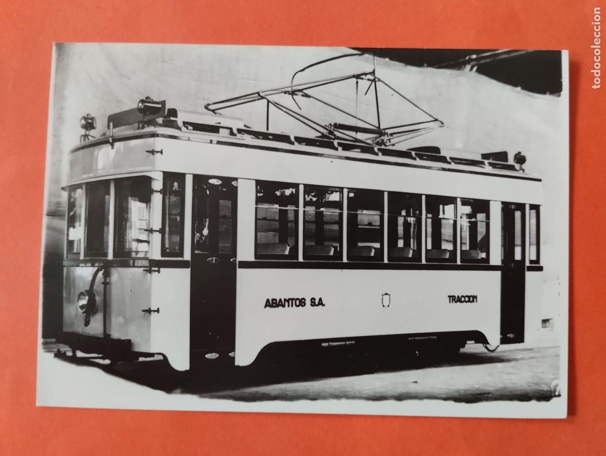 Timbres: FOTO 12,7X9CM. I EXP. FILATELICA 1990 ZARAGOZA FERROCARRILES. TRANVIA..ABANTOS S.A.