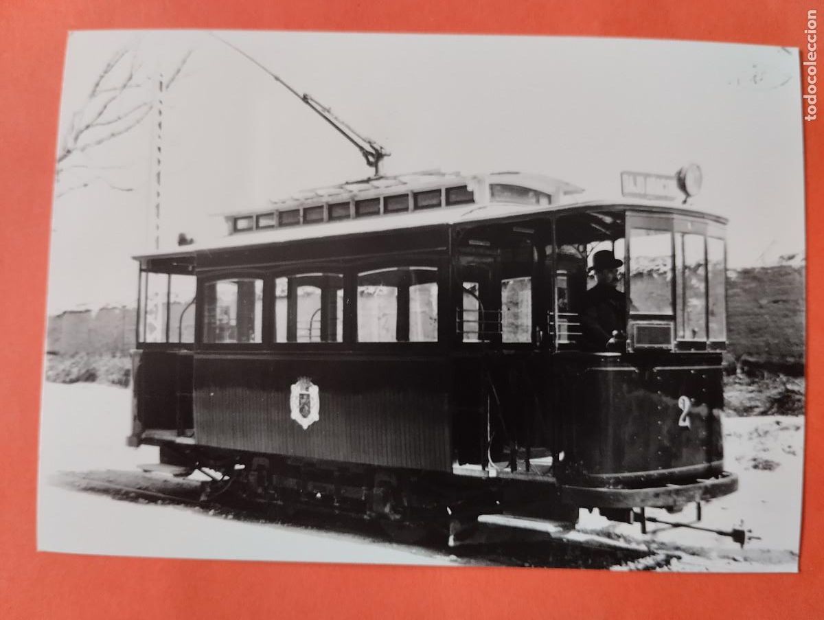Timbres: FOTO 12,5X8,7CM. EXP. FILATELICA 1990 ZARAGOZA FERROCARRILES. TRANVIA..BAJO ARAGON