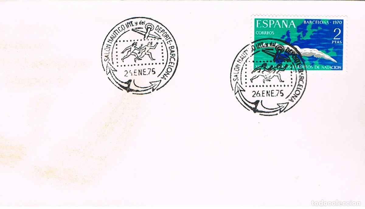 Sellos: A&Ntilde;O 1975, SALON NAUTICO DE BARCELONA