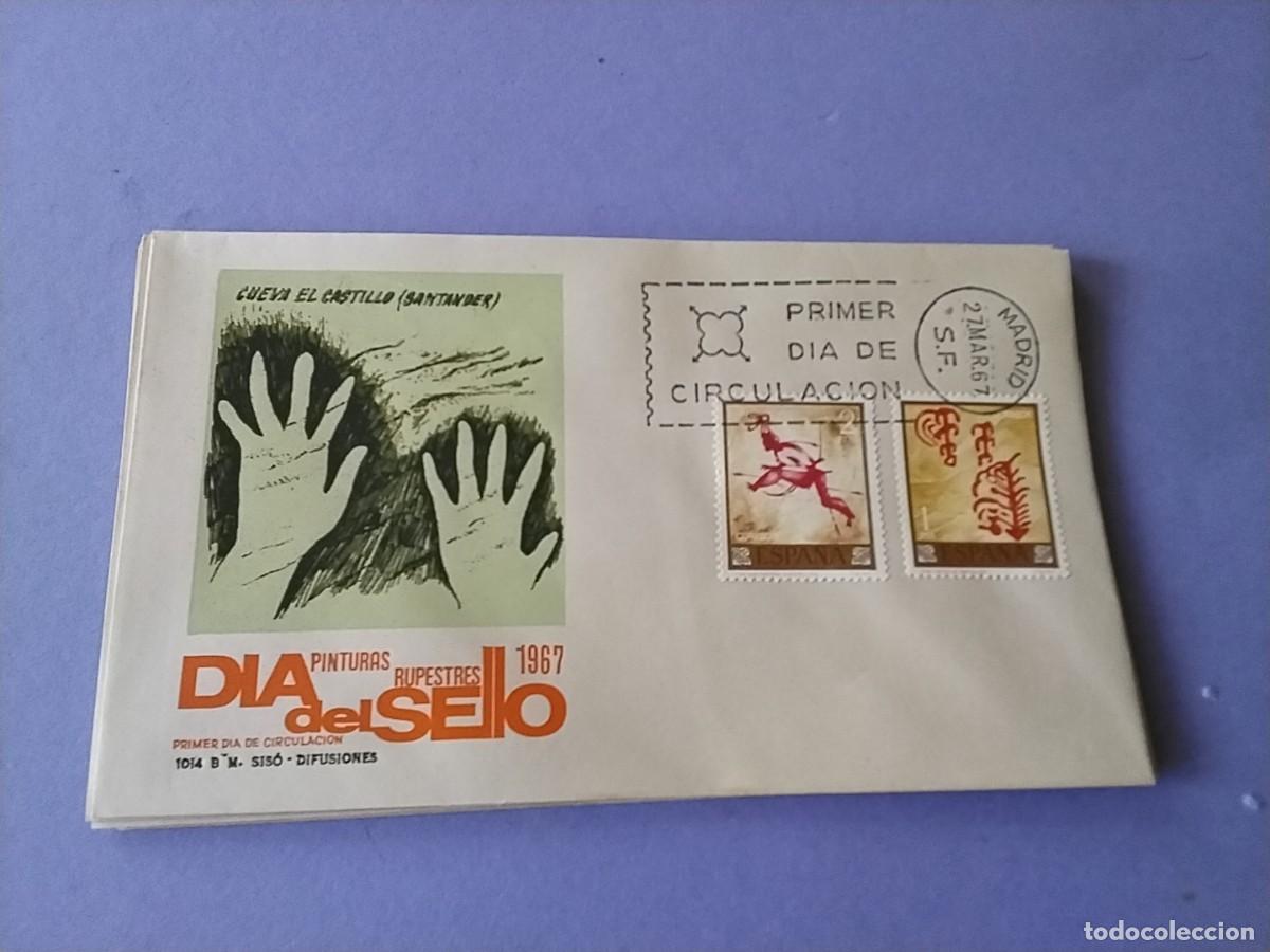 Selos: Sobres primer dia Espa&ntilde;a