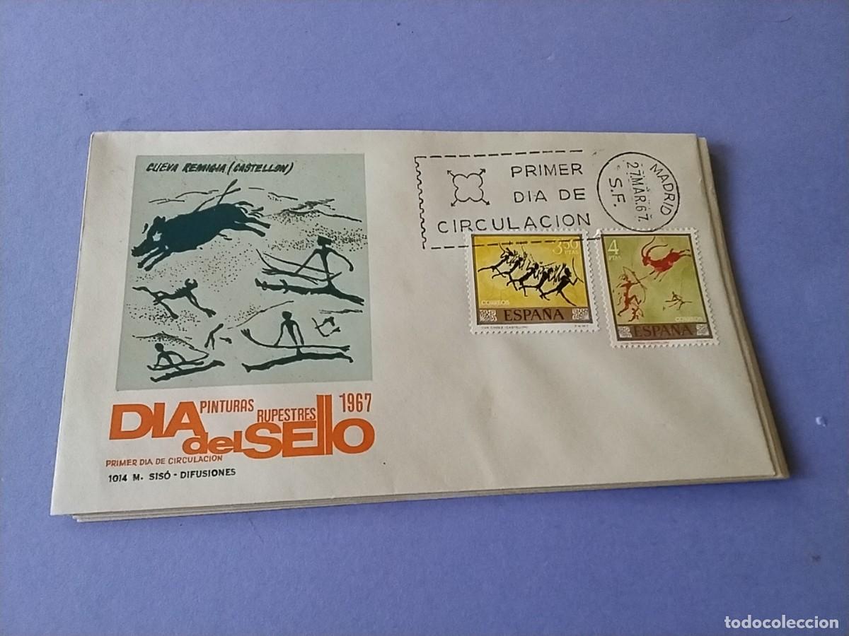 Selos: Sobres primer dia Espa&ntilde;a