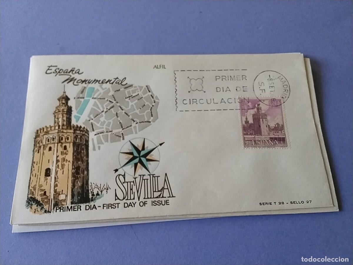 Stamps: Sobres primer dia Espa&ntilde;a