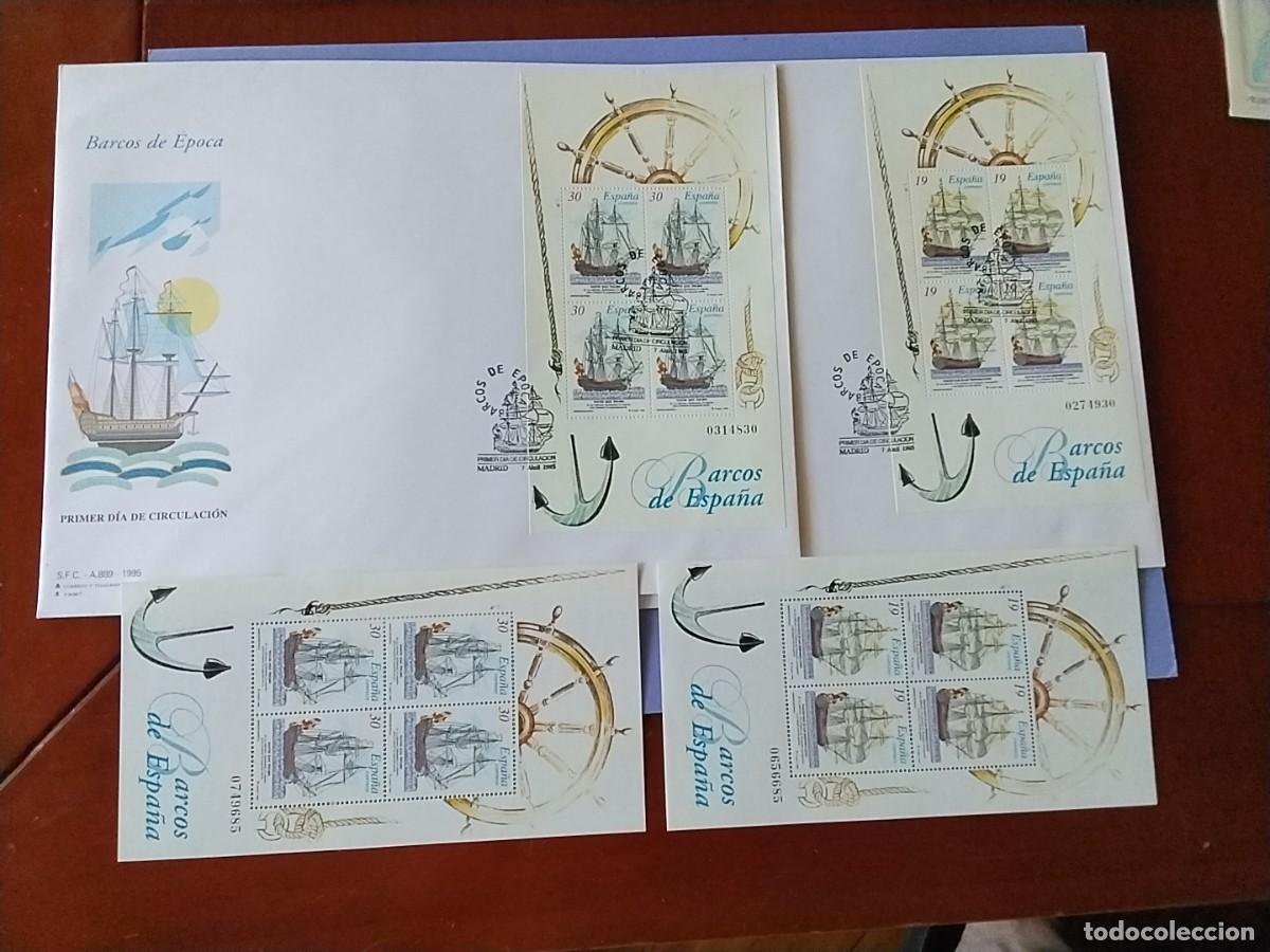 Briefmarken: Lote Sobres primer dia Espa&ntilde;a