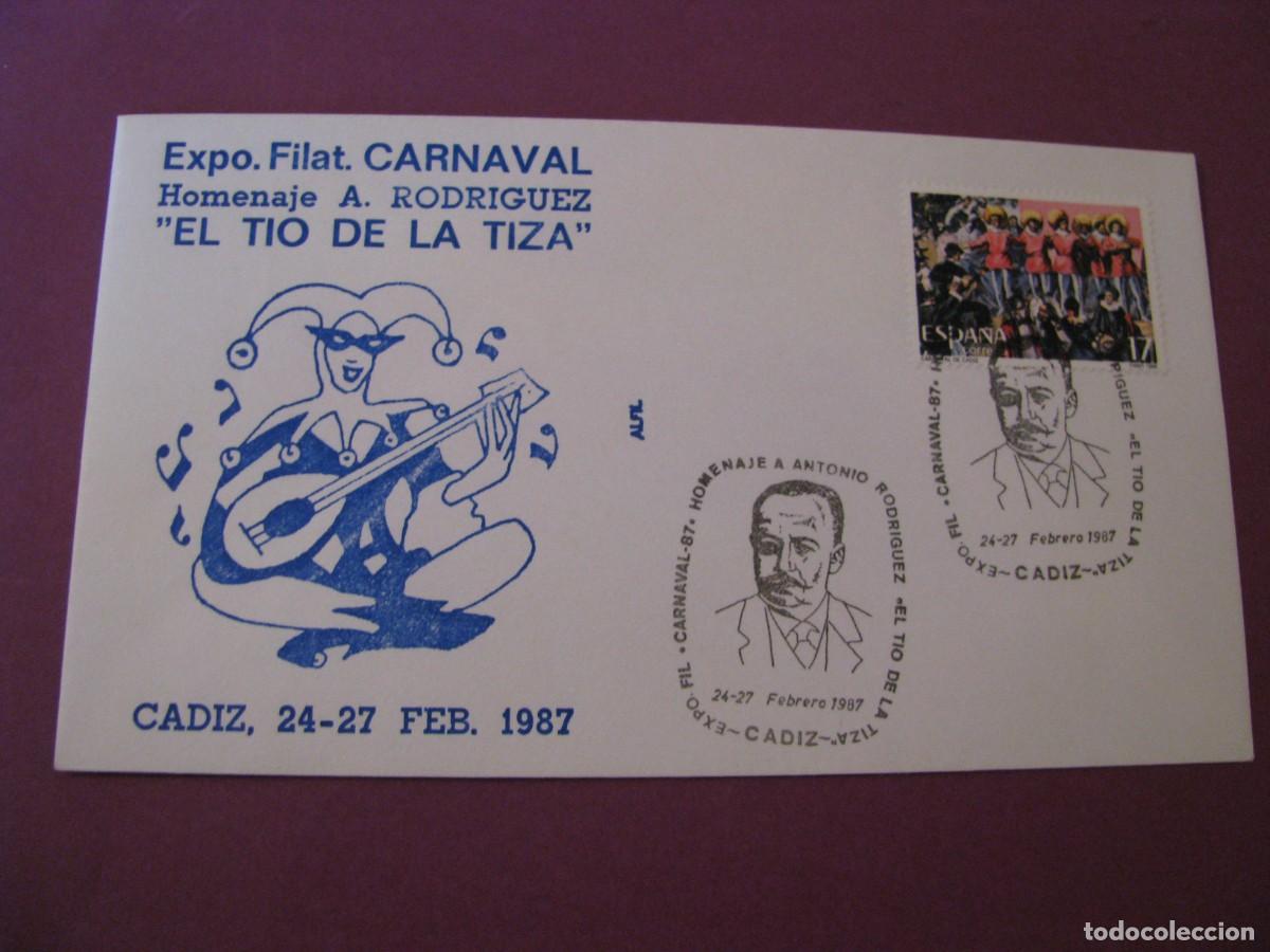 Briefmarken: SOBRE PRIMER DIA EXPO FILAT&Eacute;LICA JOS&Eacute; MAR&Iacute;A USANDIZAGA SAN SEBASTI&Aacute;N 1987