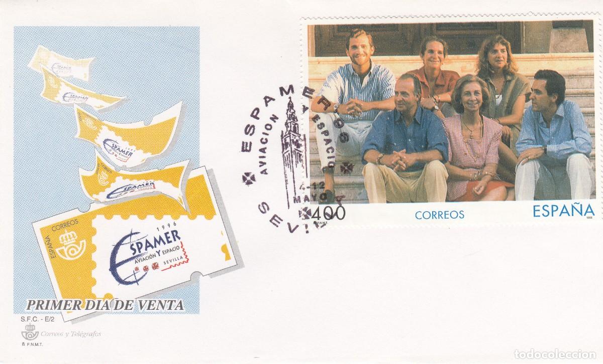 Francobolli: MATASELLOS ESPAMER 96 - AVIACI&Oacute;N Y ESPACIO - SEVILLA