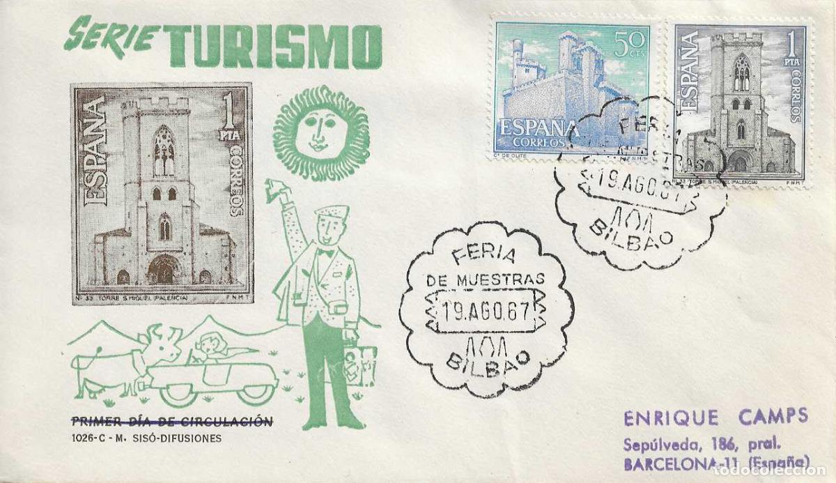 Sellos: MUY RARO MATASELLOS NO CATALOGADO NI POR ALFIL NI POR GOMIS FERIA DE MUESTRAS BILBAO (VIZCAYA) 1967