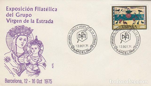 Sellos: A&Ntilde;O 1975, VIRGEN DE LA ESTRADA, SOBRE DE ALFIL
