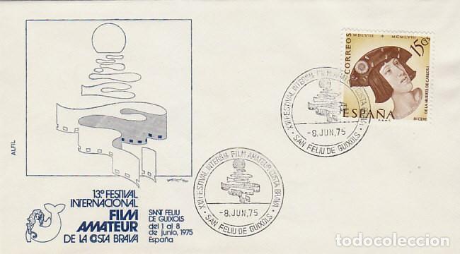 Sellos: A&Ntilde;O 1975, SAN FELIU DE GUIXOLS (GERONA), FESTIVAL INTERNACIONAL DE CINE AMATEUR COSTA BRAVA, ALFIL