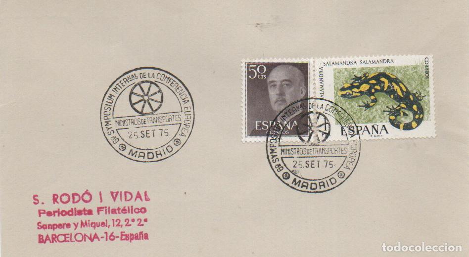 Timbres: A&Ntilde;O 1975, MADRID, SYMPOSIUM INTERNACIONAL DE LA CONFERENCIA INTERNACIONAL DE MINISTROS DE TRANSPORTE