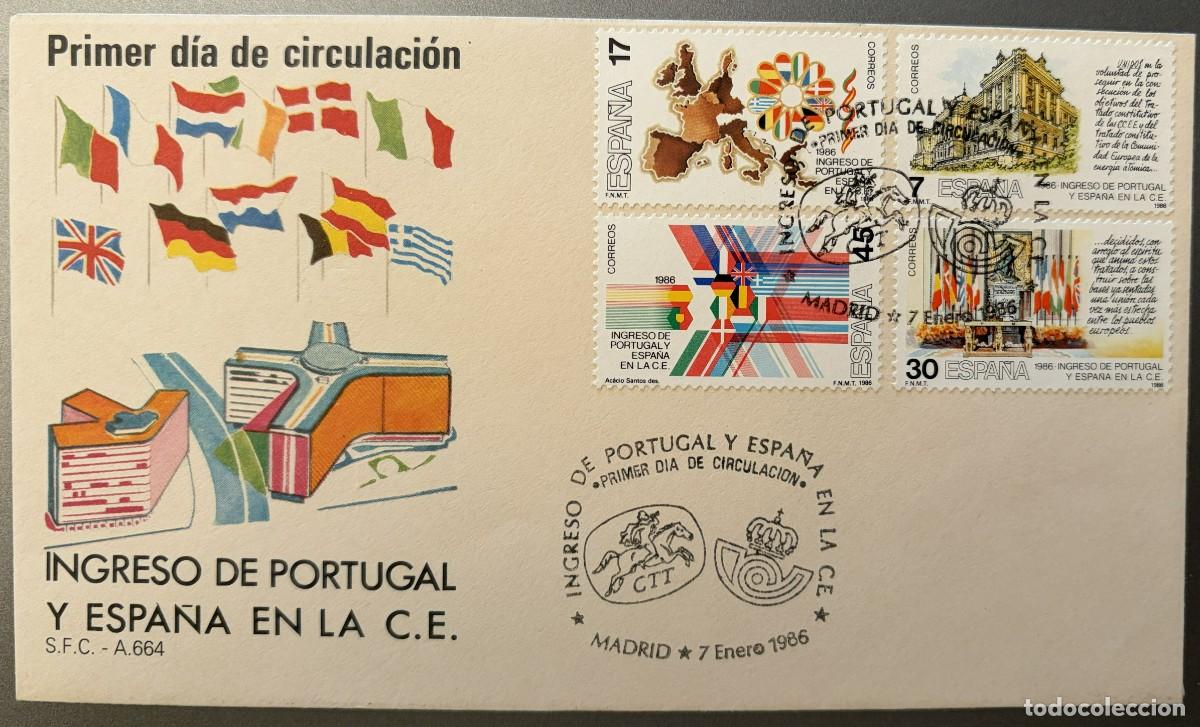 Sellos: SPD2825, SOBRE PRIMER DIA ESPA&Ntilde;A 2825/28. MITAD DE CATALOGO.