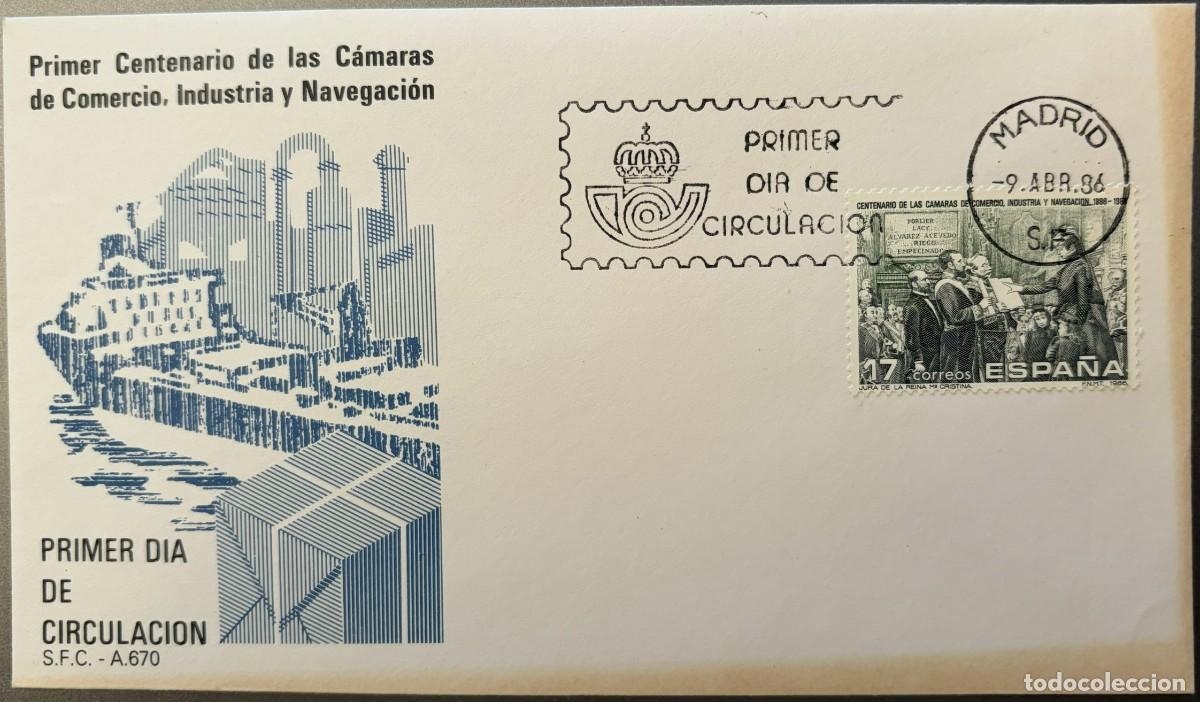 Sellos: SPD2845, SOBRE PRIMER DIA ESPA&Ntilde;A 2845. MITAD DE CATALOGO.