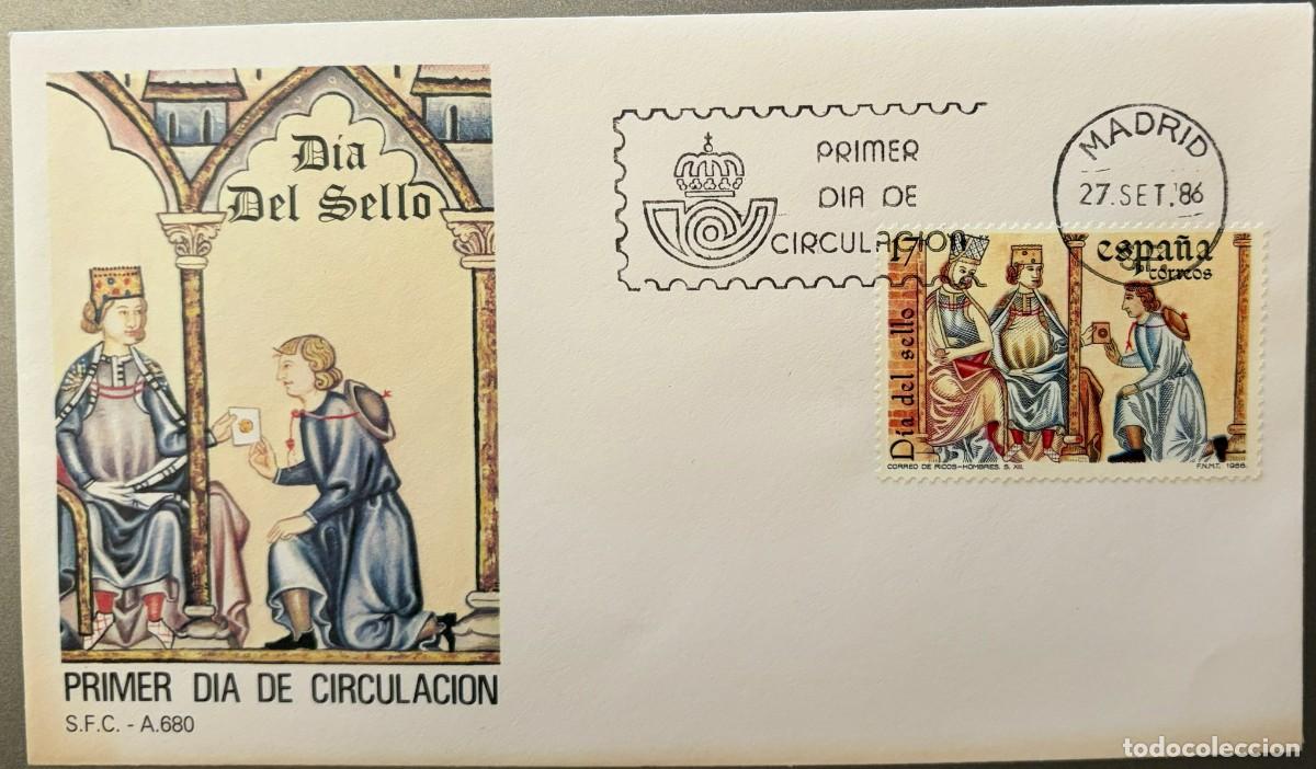 Sellos: SPD2857, SOBRE PRIMER DIA ESPA&Ntilde;A 2857. MITAD DE CATALOGO.