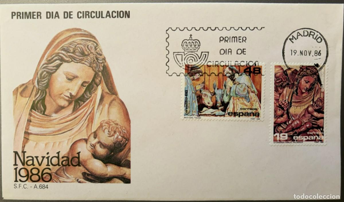 Sellos: SPD2867, SOBRE PRIMER DIA ESPA&Ntilde;A 2867/68. MITAD DE CATALOGO.