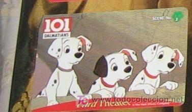 WALT DISNEY SEGA JAPAN 101 DALMATAS 101 DALMATIANS TRADING CARD JAPONESA Nº 2