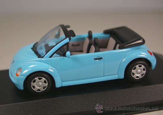 VOLKSWAGEN NEW BEETLE CONCEPT CAR Cabriolet - MINICHAMPS 1:43 Escala 1/43 Nuevo Caja Original