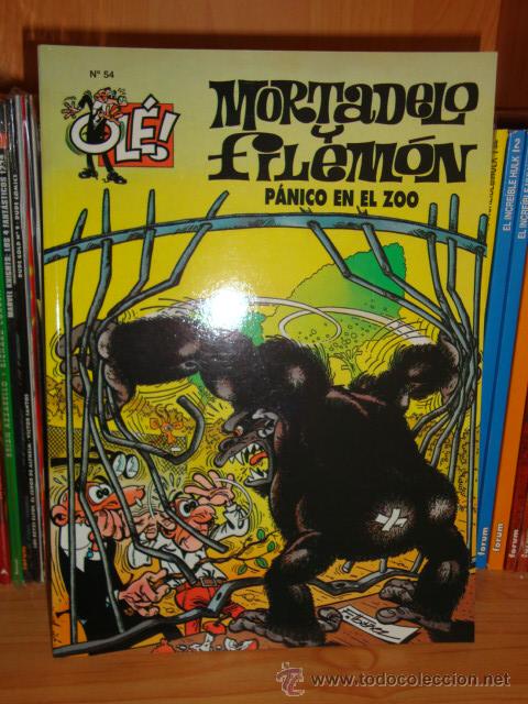 MORTADELO Y FILEMÓN. PANICO EN EL ZOO. COLECCIÓN OLE 54. FRANCISCO IBÁÑEZ