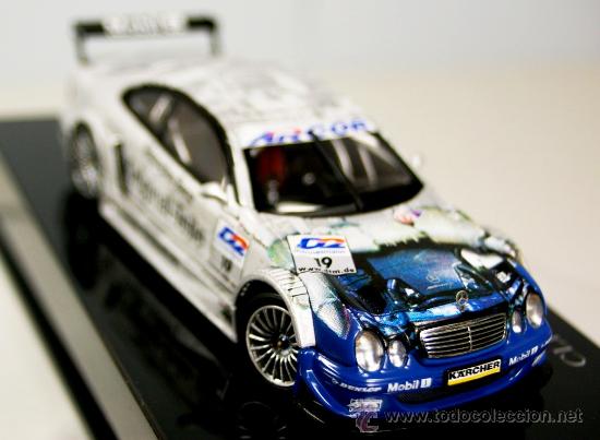 MERCEDES BENZ CLK-DTM 2000 Team Originalteile Peter Dumbreck AUTO ART AutoArt NUEVO EN CAJA ORIGINAL